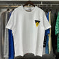 Rhude T-shirts Inverted Triangle Printing Cotton Casual Short Sleeve Men and Women