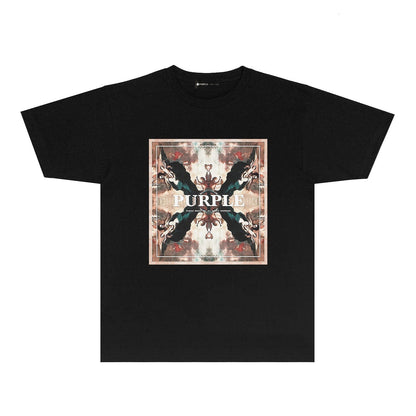 PURPLE  fashion T-shirt