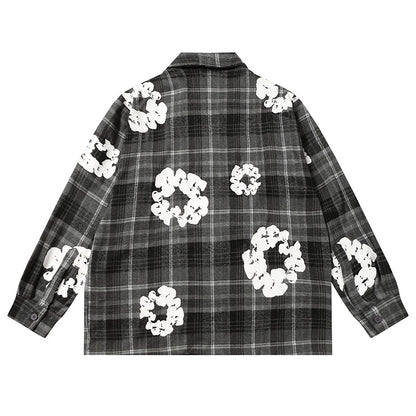 Denim Tears Shirt Kapok Plaid Long sleeve shirt