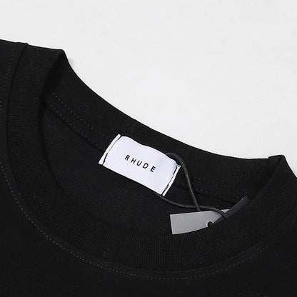 Rhude T-shirts Chevron Logo Repeat