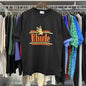 Rhude T-shirts Eagle Rossa Printed Cotton Casual Short Sleeve Men and Women