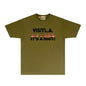 Gallery Dept T Shirt Retro Printed Loose Short-Sleeved Shirt