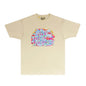 Gallery Dept T Shirt Retro Printed Loose Short-Sleeved Shirt