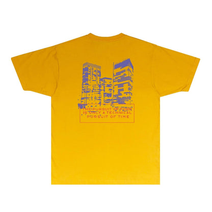 Gallery Dept T Shirt Retro Printed Loose Short-Sleeved Shirt