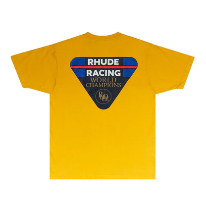 Rhude T-shirts Printed Trendy Pure Cotton