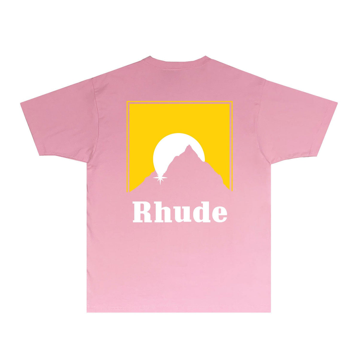 Rhude T-shirts Printed Trendy Pure Cotton