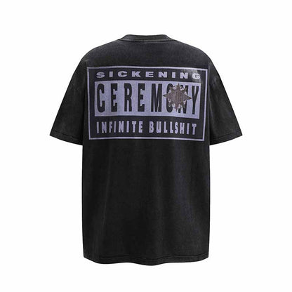SAINT MICHAEL Vintage T-shirt DENIM TEARS Loose Short Sleeve