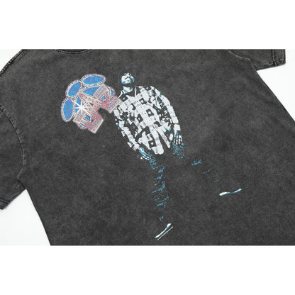 Gallery Dept T Shirts Short Sleeve T-shirt Men and Women Loose