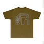 Rhude T-shirts Printed Trendy Pure Cotton
