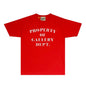 Gallery Dept T Shirt Retro Printed Loose Short-Sleeved Shirt