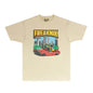 Gallery Dept T Shirt Retro Printed Loose Short-Sleeved Shirt