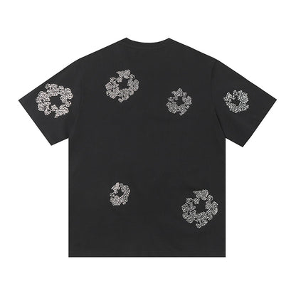 Denim Tears T-shirts Rhinestones