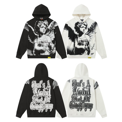 THAT'S A AWFUL LOT OF COUGH SYRUP Angel Graphic Hoodie ¡ª comparison