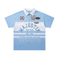 MAJESTIK XX Sports Graphic Zip Polo Shirt ¡ª hero