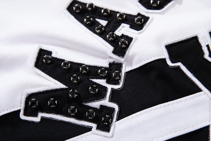 MAJESTIK XX Sports Graphic Zip Polo Shirt ¡ª detail